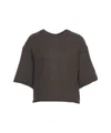 Kaos Sequined Knit Top In Gray