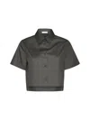 Kaos Patch-pocket Short-sleeve Shirt In Military