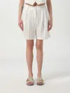 Kaos Short  Woman Color Natural In Natural