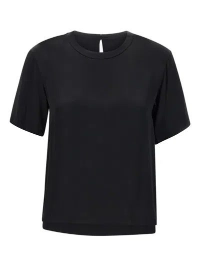 Kaos Short-sleeve Blouse In Black