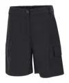 Kaos Poplin Cotton Shorts In Black