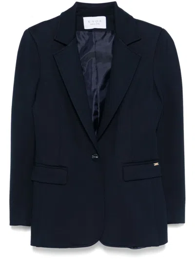 Kaos Single-breasted Blazer In Blue