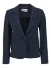 Kaos Single-button Blazer In Blue