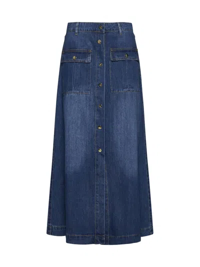 Kaos Skirt In Jeans Medio