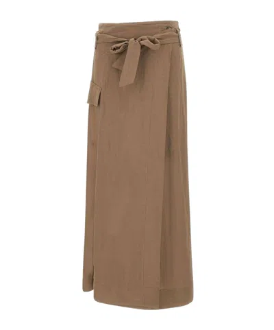 Kaos Skirts Brown