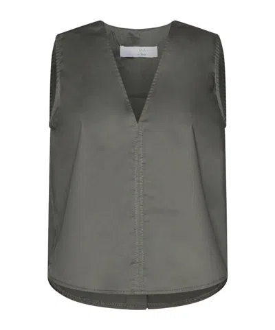 Kaos Sleeveless Button-back Top