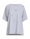 Kaos Sport Woman T-shirt Light Grey Size Xl Cotton In Gray