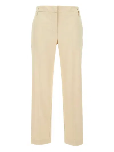 Kaos Straight-leg Trousers In Neutrals
