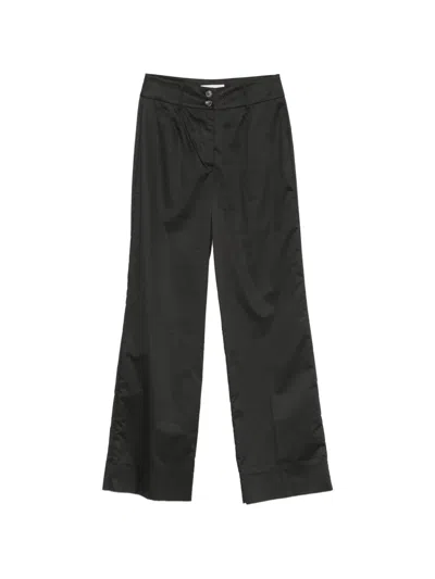 Kaos Straight-leg Tailored Trousers In Black