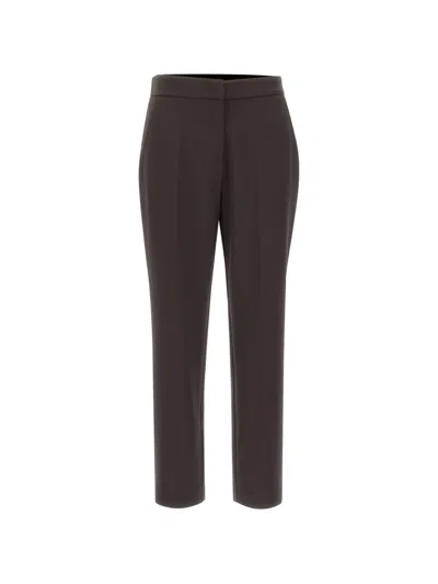 Kaos Straight-leg Trousers In Brown