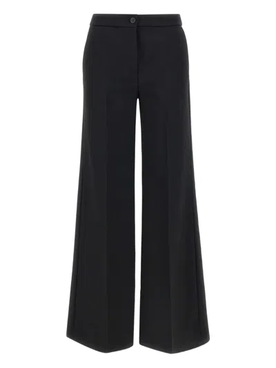 Kaos Stretch-crepe Trousers In Black