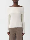 Kaos Sweater  Woman Color Yellow Cream In White
