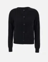 Kaos Wool Twinset In Black