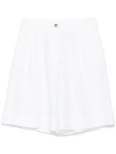 Kaos Tailored Shorts In White