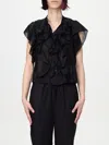 Kaos Top  Woman Color Black