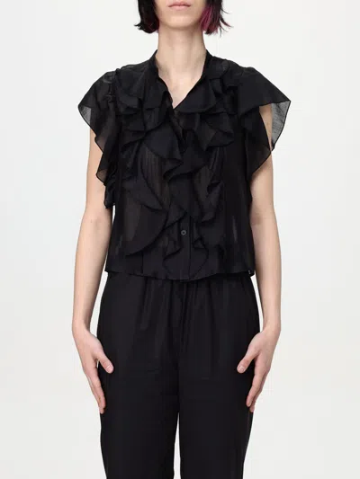 Kaos Top  Woman Color Black