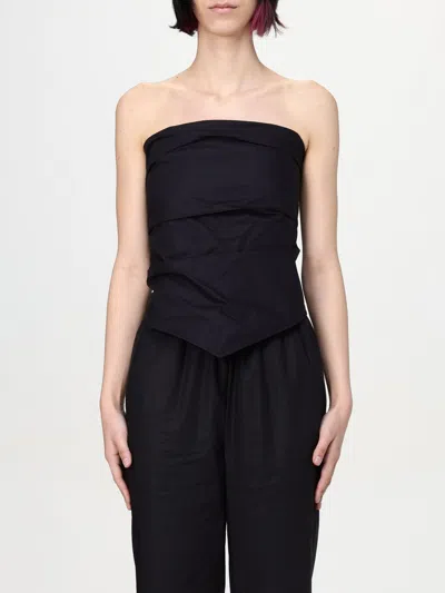 Kaos Top  Woman Color Black