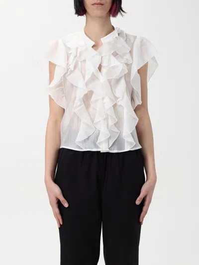 Kaos Top  Woman Color White