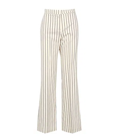 Kaos Trousers Beige In White