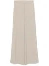Kaos A-line Midi Skirt In Nude