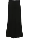 Kaos Palazzohose Aus Twill In Schwarz