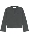 Kaos V-neck Sweater In Grey