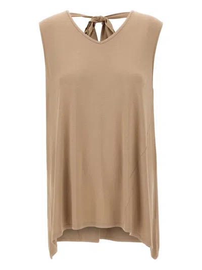 Kaos V-neck Top In Neutral