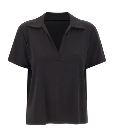 Kaos V-neck Oversized Top In Brown