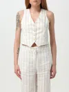 Kaos Waistcoat  Woman Color White In White
