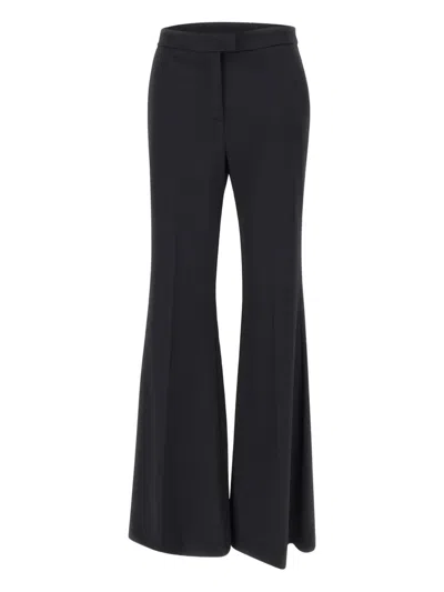 Kaos Welt-pocket Flared Trousers In Black