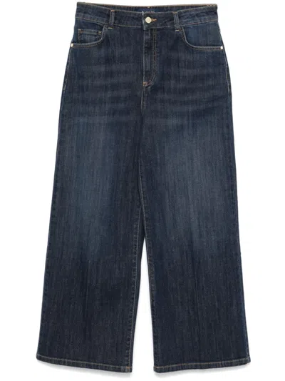 Kaos Wide-leg Jeans In Blue