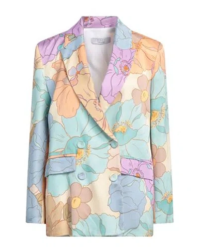 Kaos Woman Blazer Apricot Size 6 Viscose In Orange