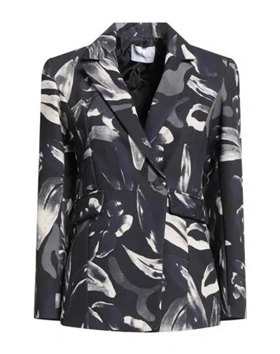 Kaos Woman Blazer Black Size 10 Polyester