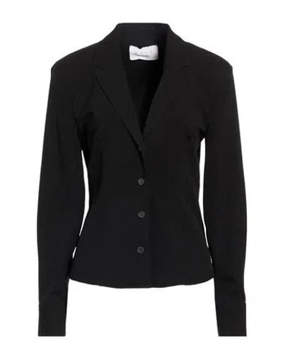 Kaos Woman Blazer Black Size 10 Polyester, Viscose, Elastane