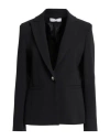 Kaos Woman Blazer Black Size 8 Polyester, Elastane