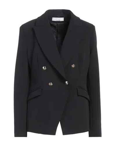 Kaos Woman Blazer Black Size 8 Polyester, Elastane