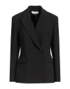 Kaos Woman Blazer Black Size 8 Polyester, Elastane