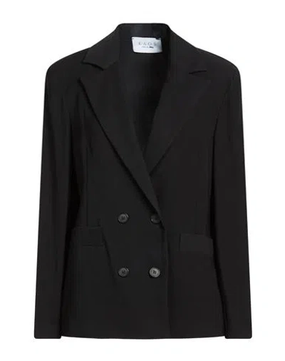 Kaos Woman Blazer Black Size 8 Viscose, Polyester