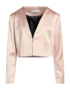 Kaos Woman Blazer Blush Size 10 Polyester, Elastane In Pink