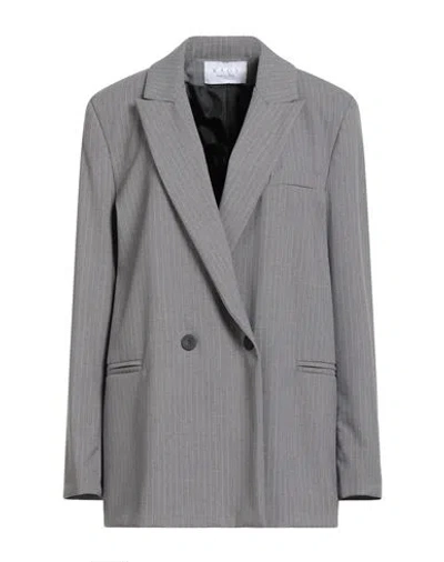 Kaos Woman Blazer Grey Size 10 Polyester, Viscose, Elastane