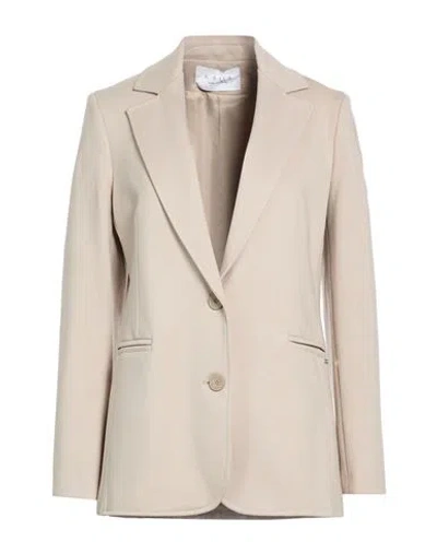 Kaos Woman Blazer Light Grey Size 8 Viscose, Polyamide, Elastane In Gray