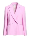 Kaos Woman Blazer Lilac Size 8 Polyester, Elastane In Multi