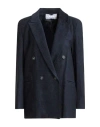 Kaos Woman Blazer Midnight Blue Size 10 Viscose, Cotton, Polyamide