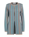 Kaos Woman Cardigan Sand Size M Viscose, Polyester, Polyamide, Metallic Fiber In Beige