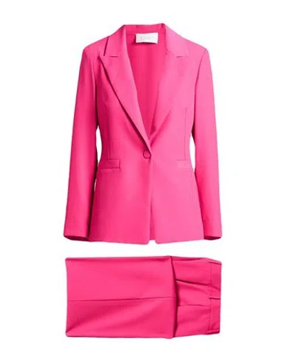 Kaos Woman Co-ord Fuchsia Size 2 Polyester, Elastane In Pink