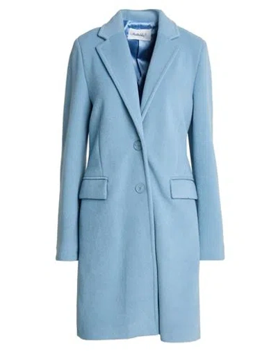 Kaos Woman Coat Light Blue Size 6 Polyester