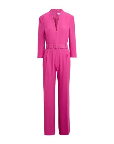 Kaos Woman Jumpsuit Magenta Size 8 Polyester, Elastane