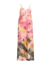 Kaos Woman Jumpsuit Pink Size 6 Cotton In Pink