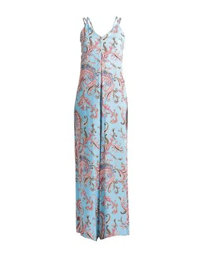 Kaos Woman Jumpsuit Sky Blue Size 8 Viscose