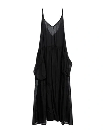 Kaos Woman Maxi Dress Black Size 4 Cotton